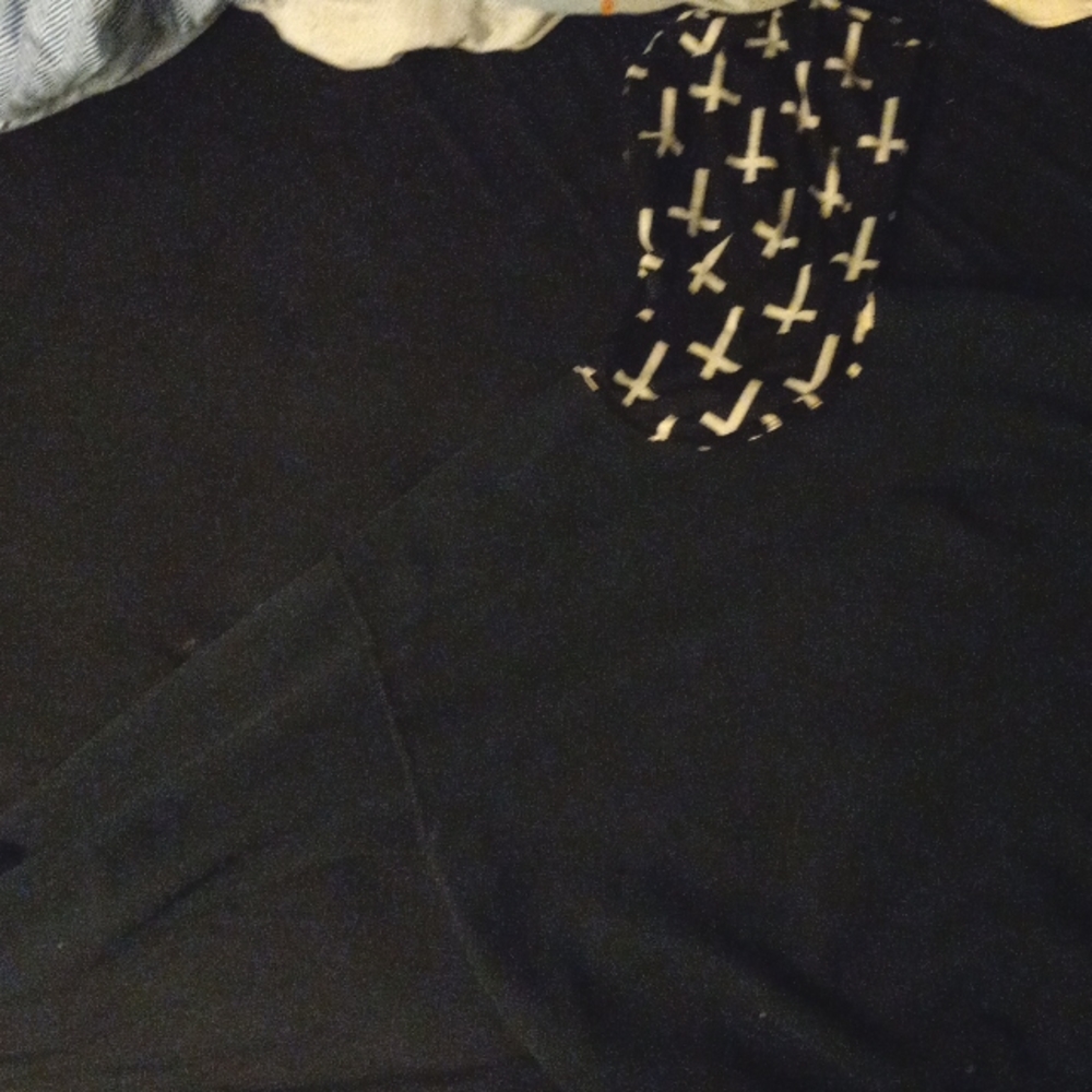 Upside-down cross Shm hoodie sweater